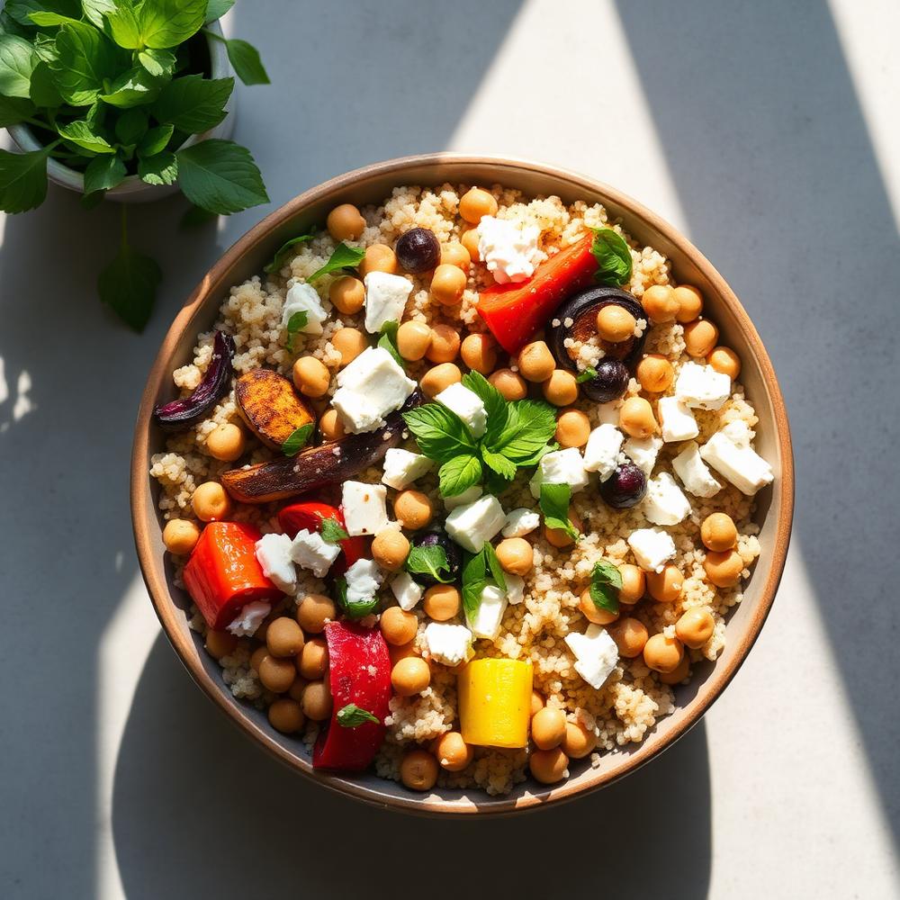 Mediterranean Grain Bowl