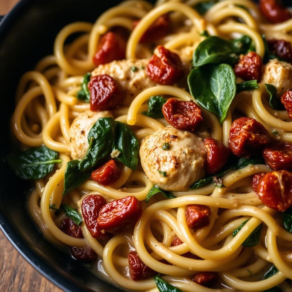 Creamy Tuscan Chicken Pasta